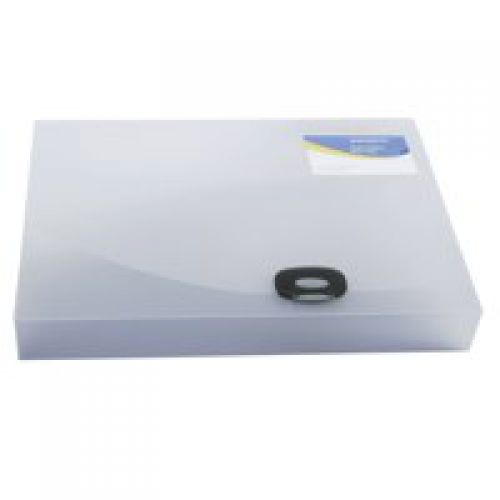 Rapesco 40mm Box File A4 Clear 0711 Fusion Office