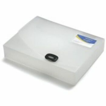 Rapesco 60mm Box File A4 Clear 0714 Fusion Office