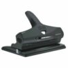 Rapesco Alu Adjustable 2 3 4 Hole Punch 32 Sheets Black 1205 Fusion Office