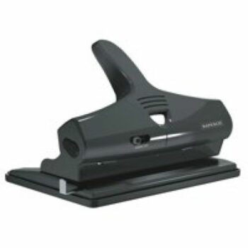 Rapesco Alu Adjustable 2 3 4 Hole Punch 32 Sheets Black 1205 Fusion Office
