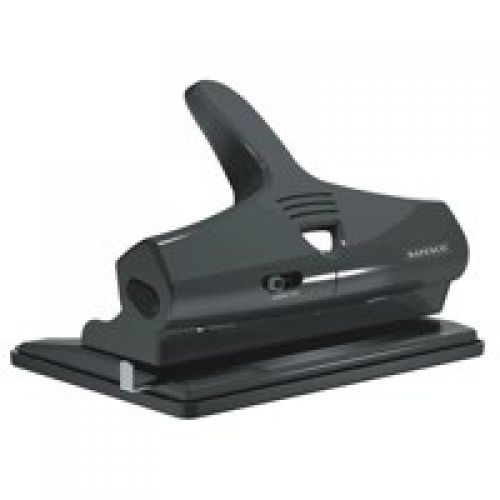 Rapesco Alu Adjustable 2 3 4 Hole Punch 32 Sheets Black 1205 Fusion Office