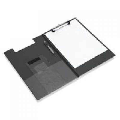 Rapesco Foldover Clipboard A4 Black Pvc Cover Vfdcb0b3 Fusion Office