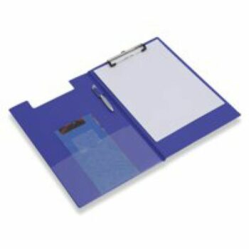 Rapesco Foldover Clipboard A4 Blue Pvc Cover Vfdcb0l3 Fusion Office