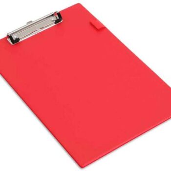 Rapesco Foldover Clipboard A4 Red Pvc Cover Vfdcb0r3 Fusion Office