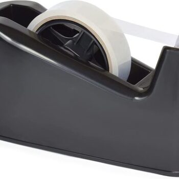 Rapesco Germ Savvy 500 Heavy Duty Tape Dispenser Black Rptd500b Fusion Office
