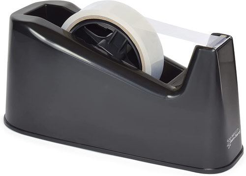 Rapesco Germ Savvy 500 Heavy Duty Tape Dispenser Black Rptd500b Fusion Office