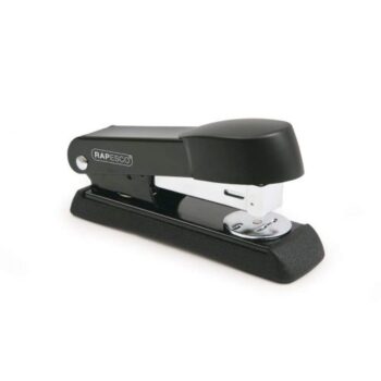 Rapesco Minno Half Strip Stapler 20 Sheets Black A52600b3 Fusion Office
