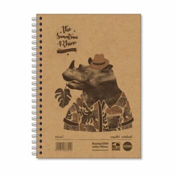 Rhino A5 Recycled Twinwire Notebooks Lined Pack 5 Srtwa5 Fusion Office
