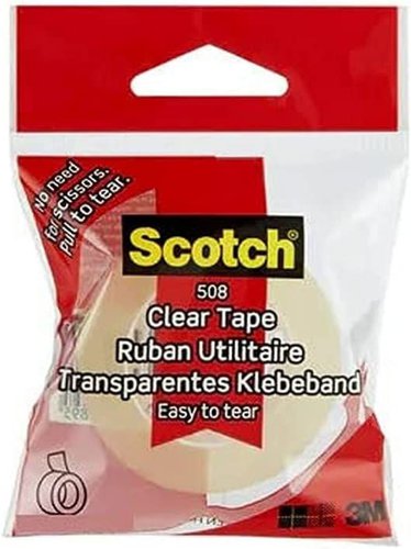 Scotch 508 Transparent Tape 25mm X 50m Roll 7100213209 Fusion Office