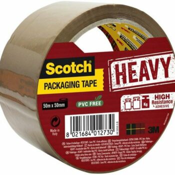 Scotch Packaging Tape Heavy Brown 50mm X 50m Roll 7100094742 Fusion Office