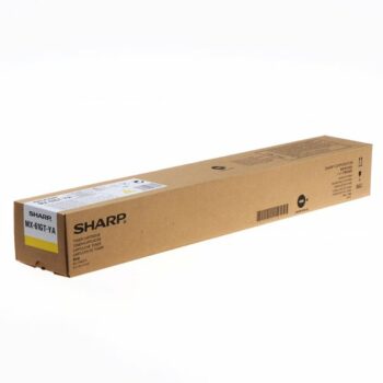 Sharp Laser Toner Cartridge Mx61gtya Yellow Mx61gtya Fusion Office