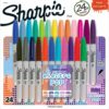 Sharpie Permanent Markers Assorted Pack 24 2065405 Fusion Office