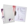 Snopake Clamp Binders A4 Clear Pack 10 12772 Fusion Office