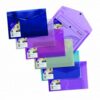 Snopake Polyfile Lite Wallet Files A4 Assorted Pack 5 15411 Fusion Office