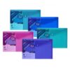 Snopake Polyfile Wallet Files Foolscap Electra Assorted Pack 5 10088 Fusion Office