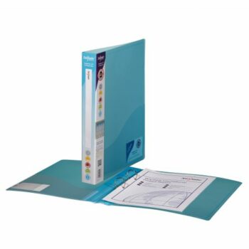 Snopake Superline Ring Binders A4 25mm Classic Blue Pack 10 10180 Fusion Office