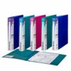 Snopake Superline Ring Binders A4 25mm Electra Assorted Pack 10 10165 Fusion Office