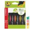 Stabilo Green Boss Highlighters Chisel Assorted Pack 4 6070 4 Fusion Office