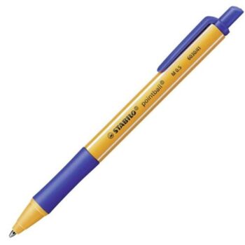 Stabilo Pointball Co2 Neutral Retractable Pens Blue Pack 10 6030 41 Fusion Office