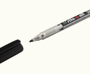 Stabilo Write 4 All Medium Permanent Markers Black Pack 10 146 46 Fusion Office