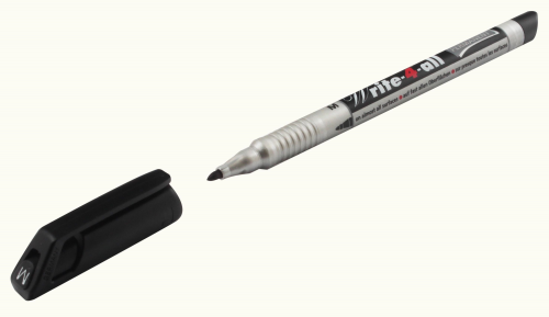 Stabilo Write 4 All Medium Permanent Markers Black Pack 10 146 46 Fusion Office