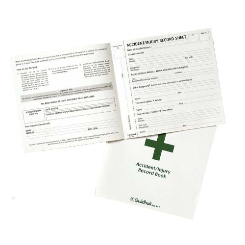 Guildhall Accident and Injury Record Books 210x200mm (Pack 5) - T44Z