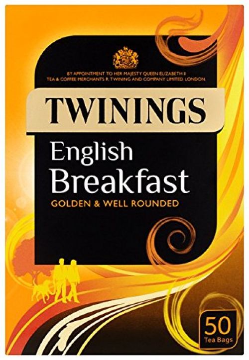 Twinings English Breakfast Tea Envelopes F14556 - Pack 50