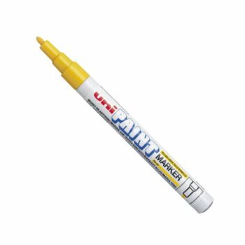 Uni Ball Px 21 Paint Markers Fine Bullet Tip Yellow Pack 12 558619000 Fusion Office