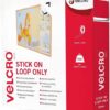 Velcro Sticky Loop Strip 20mmx10m White 7181 Fusion Office