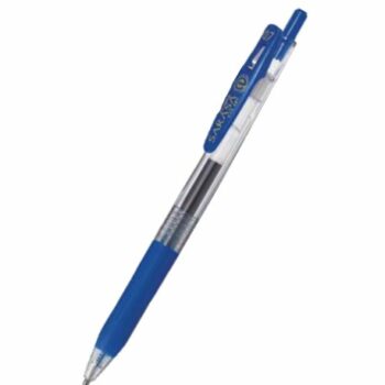 Zebra Sarasa Clip Eco Gel Pens Medium Point Blue Pack 12 14322 Fusion Office