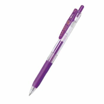 Zebra Sarasa Clip Eco Gel Pens Medium Violet Pack 12 35148 Fusion Office
