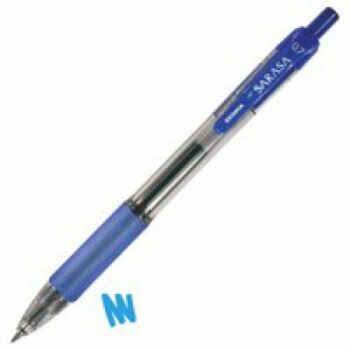 Zebra Sarasa Retractable Gel Rollerball Pens 07mm Blue Pack 12 46820 Fusion Office