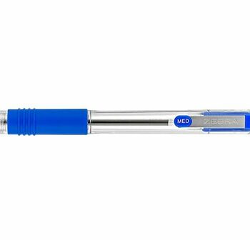 Zebra Z Grip Retractable Ballpoint Pens Blue Pack 12 22220 Fusion Office