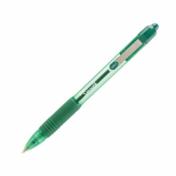 Zebra Z Grip Smooth Rectractable Ballpoint Pens Green Pack 12 22564 Fusion Office