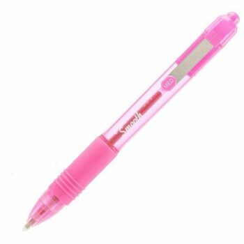 Zebra Z Grip Smooth Rectractable Ballpoint Pens Pink Pack 12 22567 Fusion Office