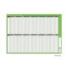 Staff Year Planner 2027 Unmounted Laminated - Fusion Office Ltd