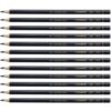 Stabilo All 8046 Black Chinagraph Pencils - Pack 12