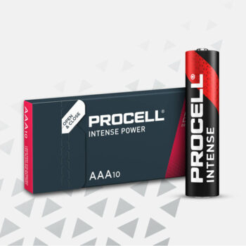 Procell Intense AAA Batteries 1.5v MN2400 LR03 - Pack 10