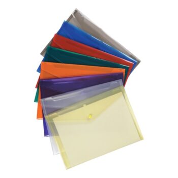 Plastic Wallets - A4