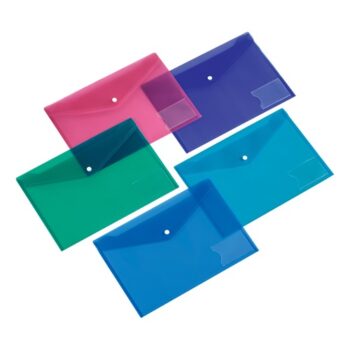 Plastic Wallets - A5