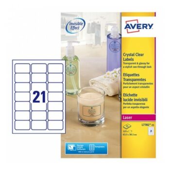 Clear Laser Labels