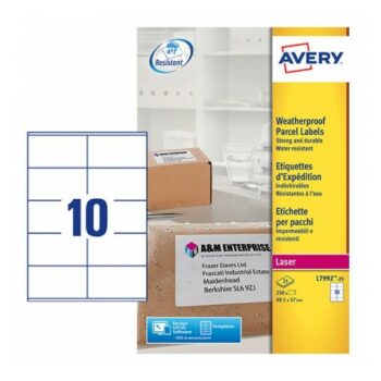 Weatherproof Labels