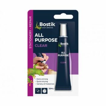 Bostik All Purpose Adhesive 20ml Clear (Pack 6) 30813296