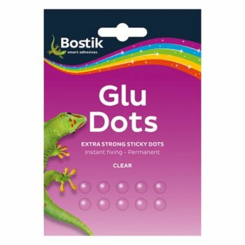 Bostik Permanent Extra Strong Glu Dots 64 Dots (Pack 12) 30803719