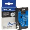 Brother TC-201 Black On White PTouch Ribbon 12mm x 7.7m TC201
