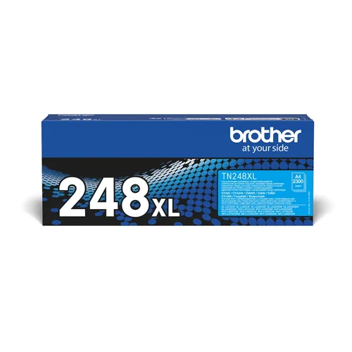 Brother TN-248XLC Cyan High Yield Toner Cartridge TN248XLC