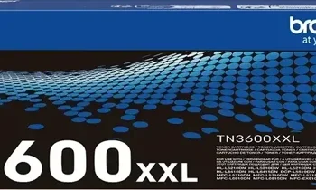 Brother TN-3600XXL Black Super High Yield Toner Cartridge TN3600XXL
