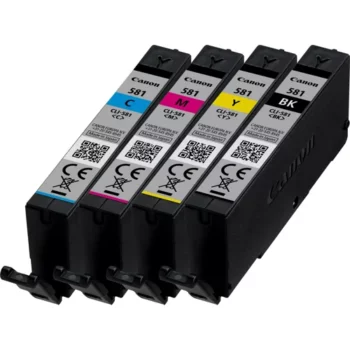 Canon CLI-581 Black & Colour Standard Inkjet Cartridges 2103C007