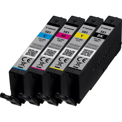 Canon CLI-581 Black & Colour Standard Inkjet Cartridges 2103C007