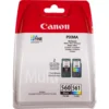 Canon PG- 560/CL-561 Black & Colour Inkjet Cartridges + Paper 3713C008